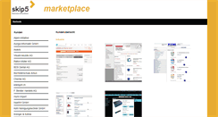 Desktop Screenshot of marketplace.skip5.ch